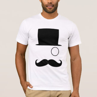 MustaschMonocle & TopHat T-shirt