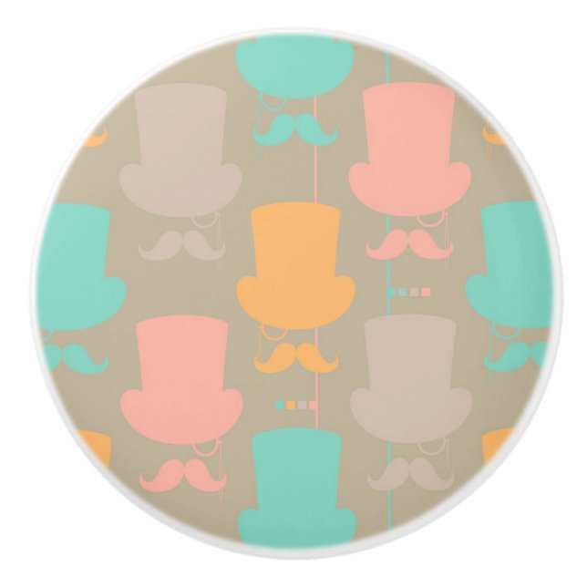 Mustaschmönster 2 knopp (Framsidan)