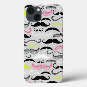 Mustaschmönster, retro stil
