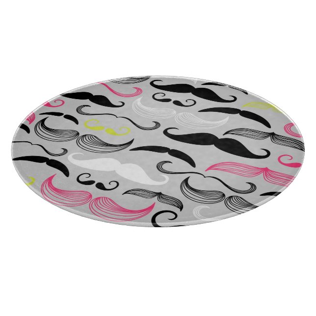 Mustaschmönster, retro stil (Hörn)