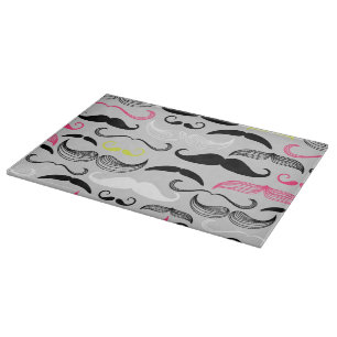 Mustaschmönster, retro stil