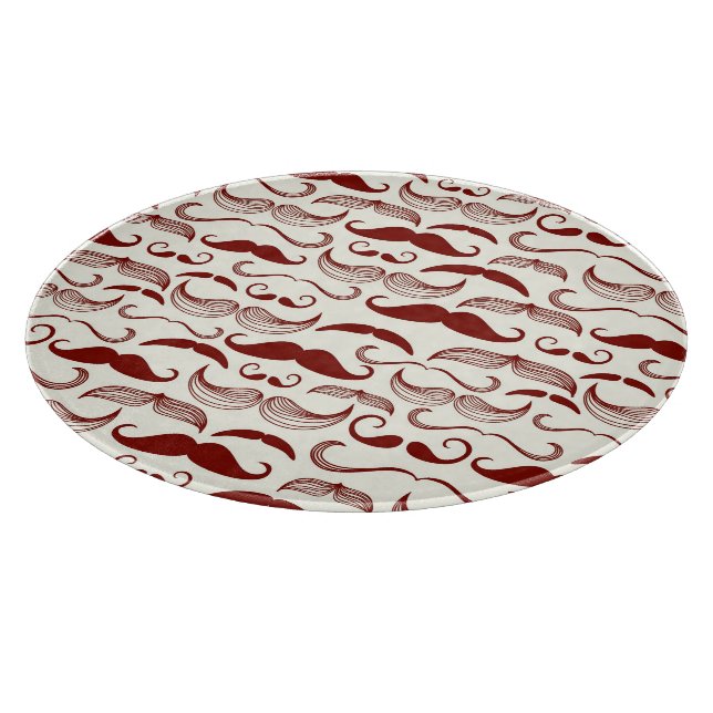 Mustaschmönster, retro stil 3 (Hörn)