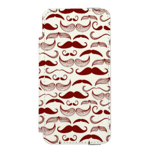 Mustaschmönster, retro stil 3