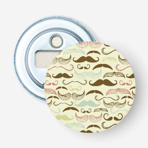 Mustaschmönster, retro stil 4 flasköppnare