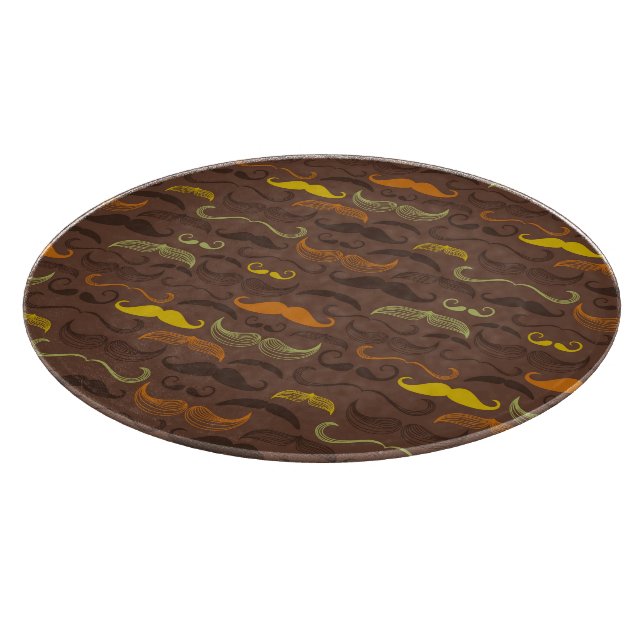 Mustaschmönster, retro stil 5 (Hörn)