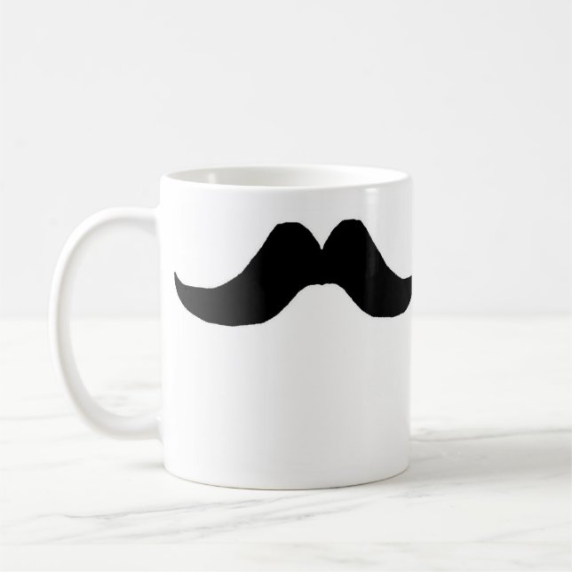 mustaschmugg kaffemugg (Vänster)