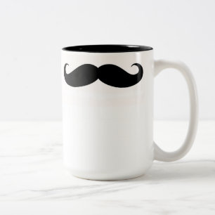 mustaschmugg Två-Tonad mugg