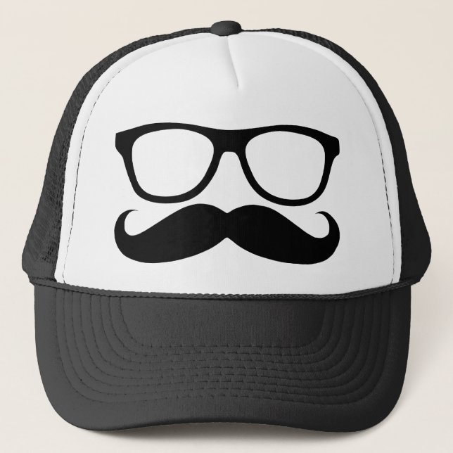 MustaschNerd Truckerkeps (Framsida)