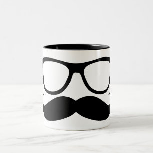 MustaschNerd Två-Tonad Mugg