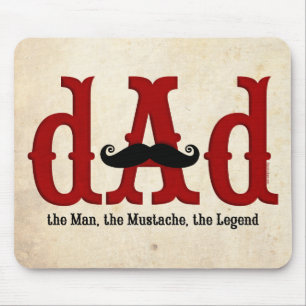 Mustaschpappa Mousepad Musmatta