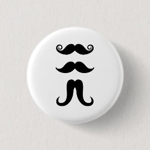 Mustaschpictogramen knäppas knapp