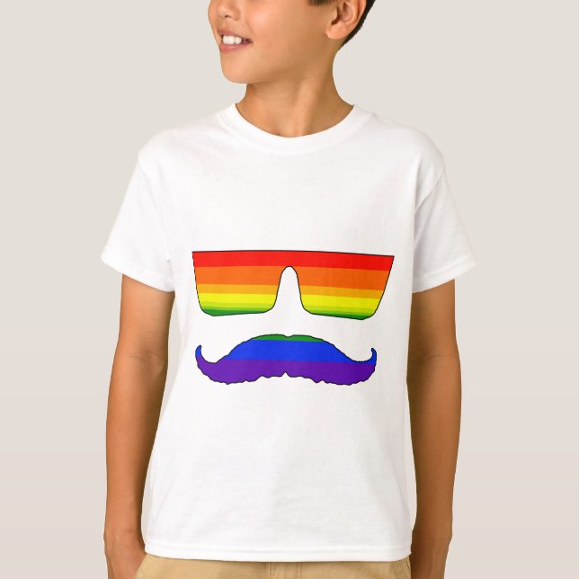 Mustaschpride T-shirt (Framsida)