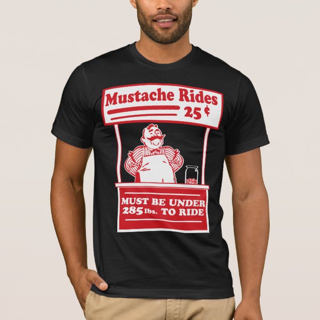 Mustaschritter T-shirt (Framsida)