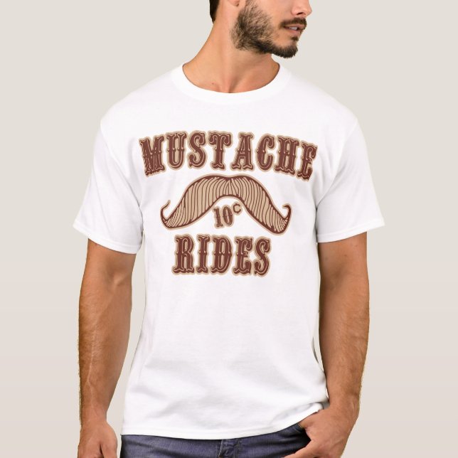 Mustaschritter T-shirt (Framsida)