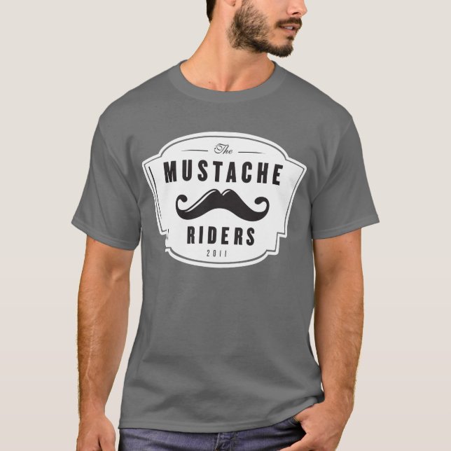 MustaschryttareT-tröja 2011 T-shirt (Framsida)