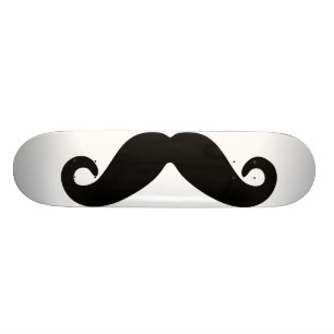 mustaschskateboard skateboard bräda 20,5 cm