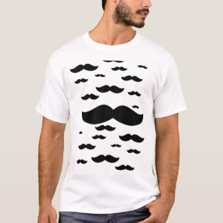 Mustaschskjorta Tee Shirt