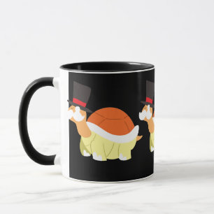 Mustaschsköldpadda Mugg