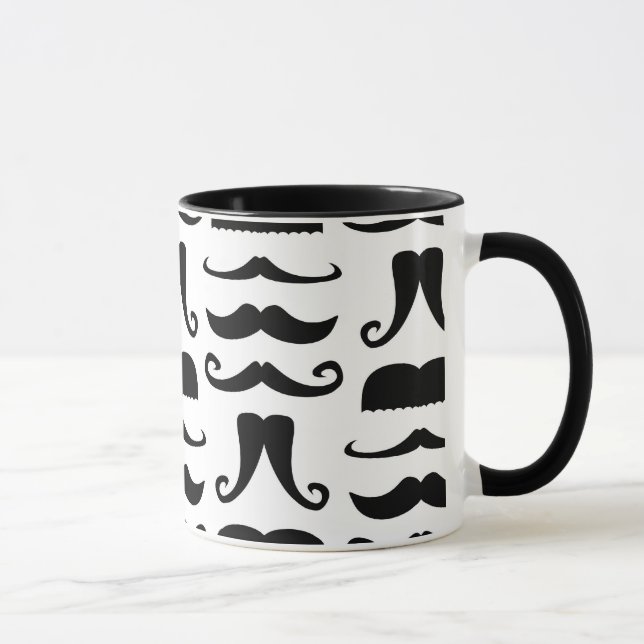 Mustaschtryck Mugg (Höger)