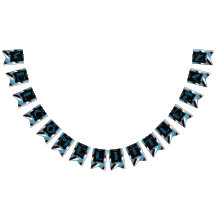 Mustaschvåldsamt slag - lite manBunting - baner