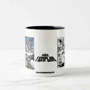 MusTemplar mugg som är svartvit vs färg!