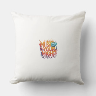 Muster din mage" kudde