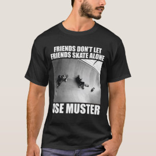 Muster "FDLF Skate Ensam" Mörk T-Shirt