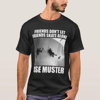 Muster "FDLF Skate Ensam" Mörk T-Shirt