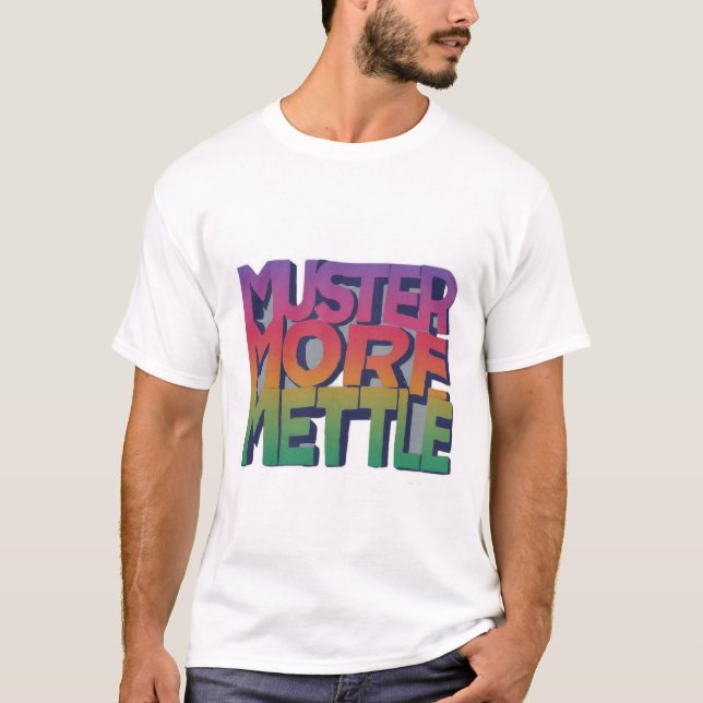 Muster mer meta t shirt (Framsida)