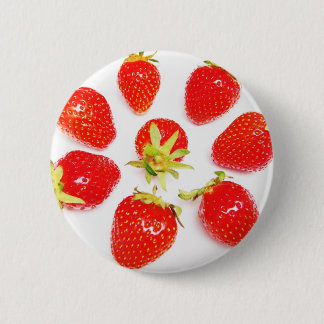Muster mit 8 Erdbeeren Knapp