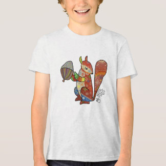 Mustereichhörnchen-T - Shirt T