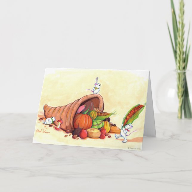 Musthanksgivingkort Helgkort (Framsida)