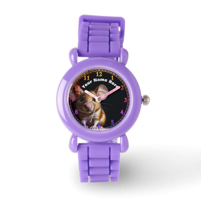 Mustid Armbandsur (Framsida)