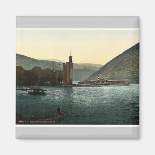 Mustorn, Bingen, Rhinen, tyskland magnif Magnet