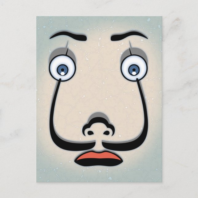 Mustouch Vykort (Framsida)