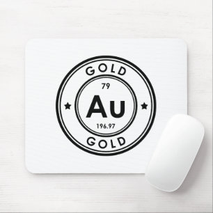 Mustpapp för guld Inslag Musmatta