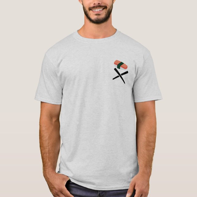 Musubi mordskjorta tee (Framsida)