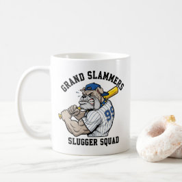 Musvez Bulldog Baseball Team Spirit Kaffemugg