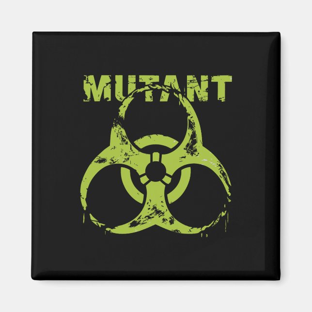 Mutant Bodybuilding Gym Fitness Workout Magnet (Framsidan)
