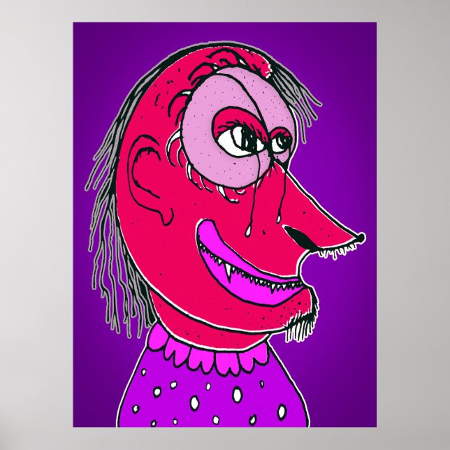 Mutant Harlequin Poster (Framsidan)