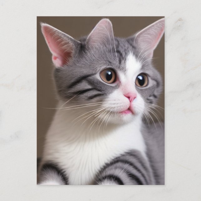 Mutant Kitten Vykort (Framsida)