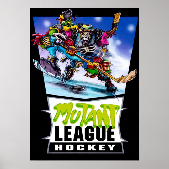 Mutant League Hockey - Spelarna Poster (Framsidan)