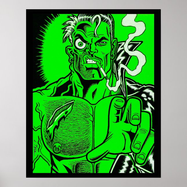 Mutant Muscleman Poster (Framsidan)