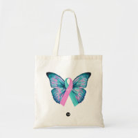Mutant Strong stor fjäterfly Tote Bag