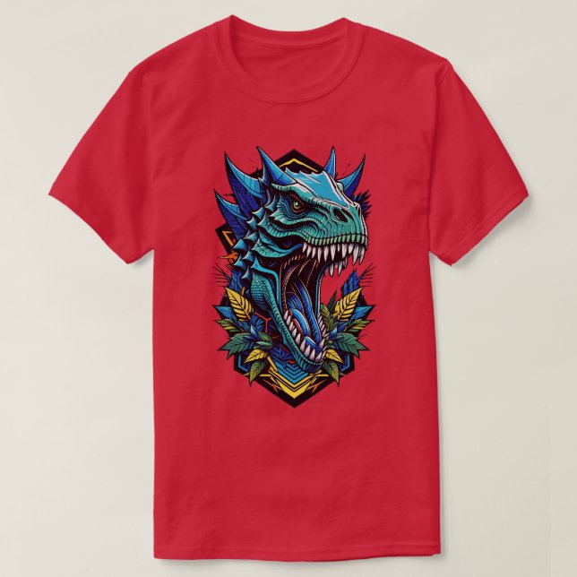 Mutant Trex T Shirt (Design framsida)