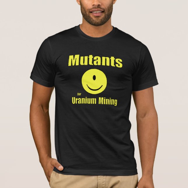 Mutants för att bryta för uran tee shirt (Framsida)