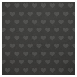 Mutation Black på Black Heart Valentine Mönster Tyg