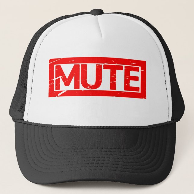 Mute Frimärke Keps (Framsida)