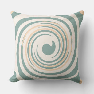 Mute Modern Swirl Dekorativ kudde
