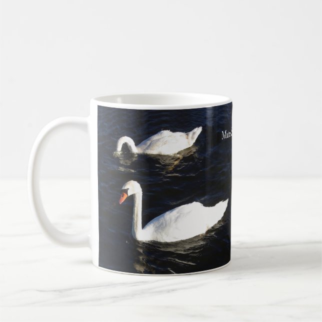 Mute Svan kaffe mugg (Vänster)